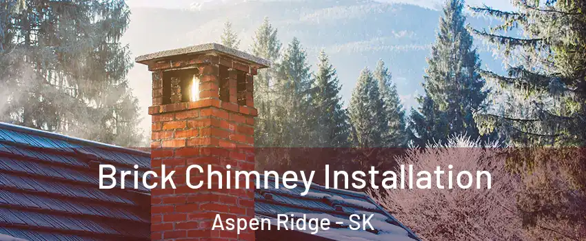  Brick Chimney Installation Aspen Ridge - SK