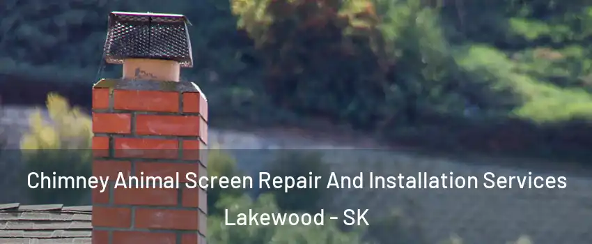  Chimney Animal Screen Repair And Installation Services Lakewood - SK