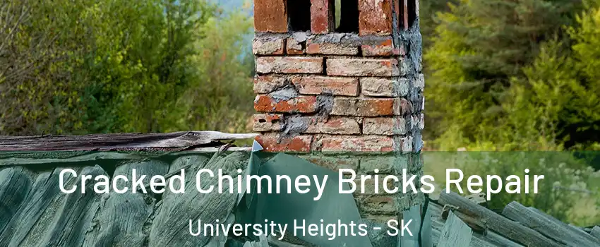  Cracked Chimney Bricks Repair University Heights - SK