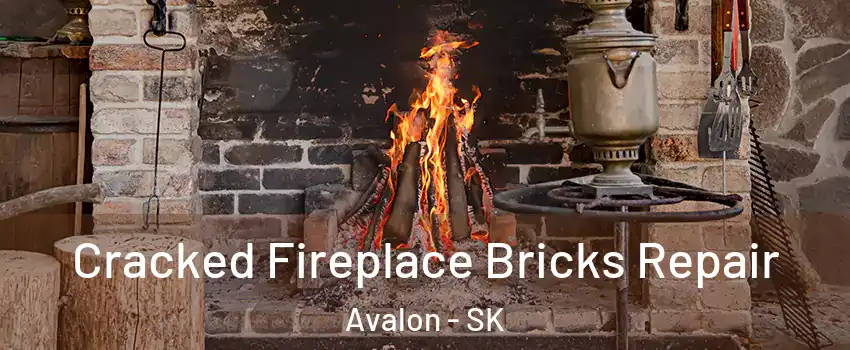  Cracked Fireplace Bricks Repair Avalon - SK