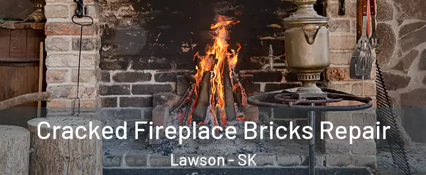  Cracked Fireplace Bricks Repair Lawson - SK