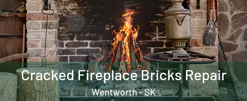  Cracked Fireplace Bricks Repair Wentworth - SK