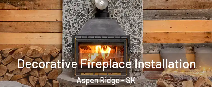  Decorative Fireplace Installation Aspen Ridge - SK