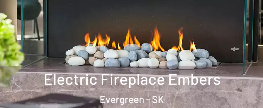  Electric Fireplace Embers Evergreen - SK