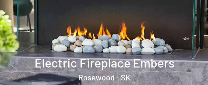  Electric Fireplace Embers Rosewood - SK