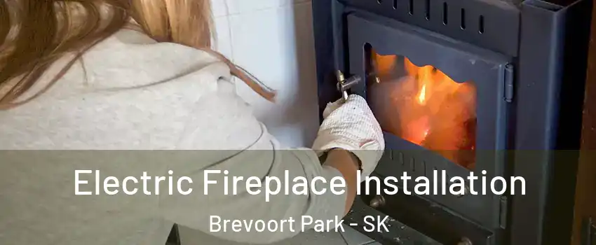  Electric Fireplace Installation Brevoort Park - SK