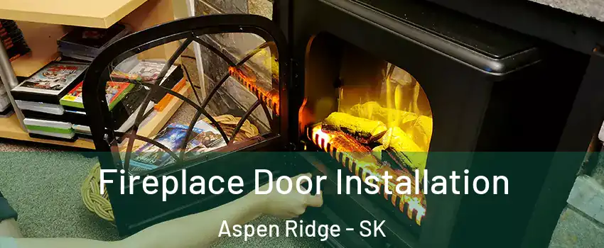  Fireplace Door Installation Aspen Ridge - SK