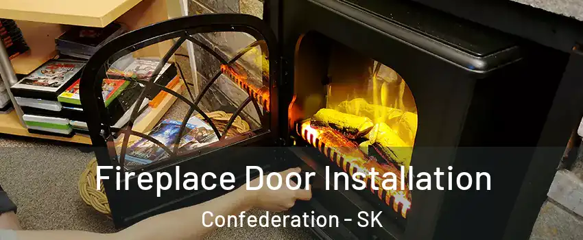  Fireplace Door Installation Confederation - SK