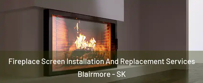 Fireplace Screen Installation And Replacement Services Blairmore - SK