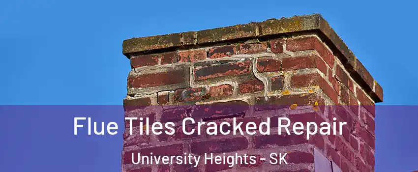  Flue Tiles Cracked Repair University Heights - SK