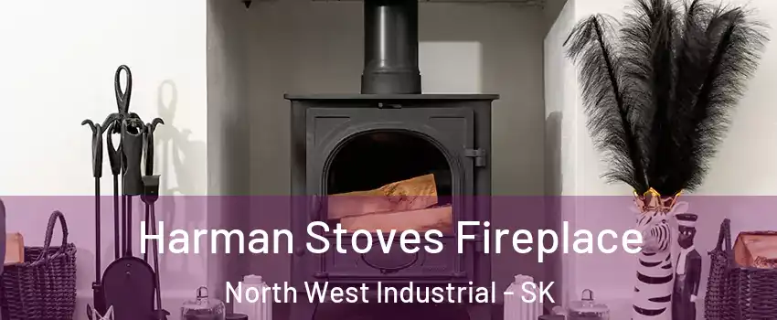  Harman Stoves Fireplace North West Industrial - SK