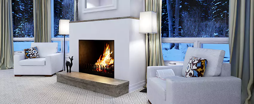 Metal Firebox Installation For Fireplace in University Heights, SK
