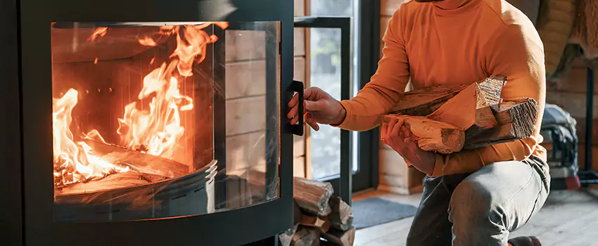 Residential Fireplace Ceramic Glass Installation in University Heights, SK