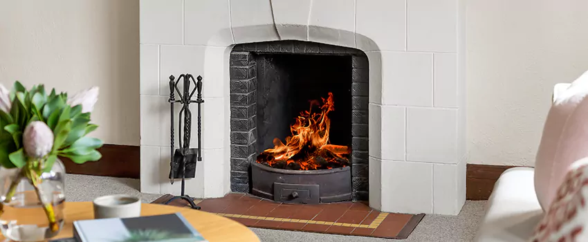 Wood Fireplace Refacing in University Heights, SK