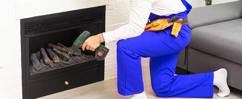 B-Vent Gas Fireplace Installation in University Heights, SK