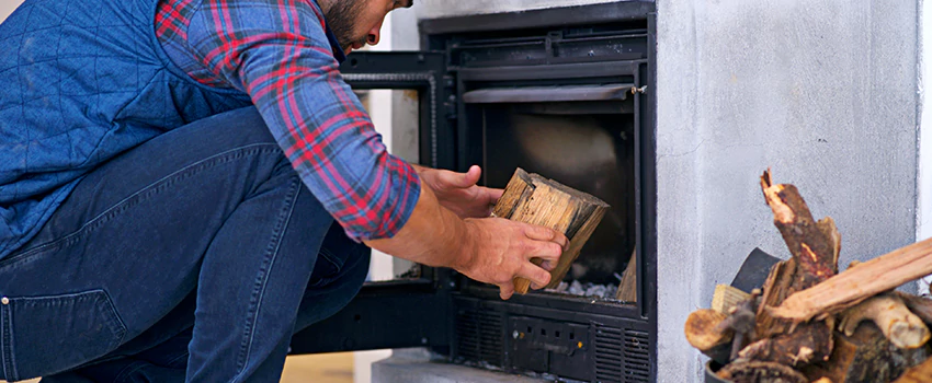 Old Broken Fireplace Repair And Replacement in University Heights, SK