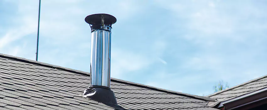 Outdoor Metal Chimney Installation in University Heights, Saskatchewan