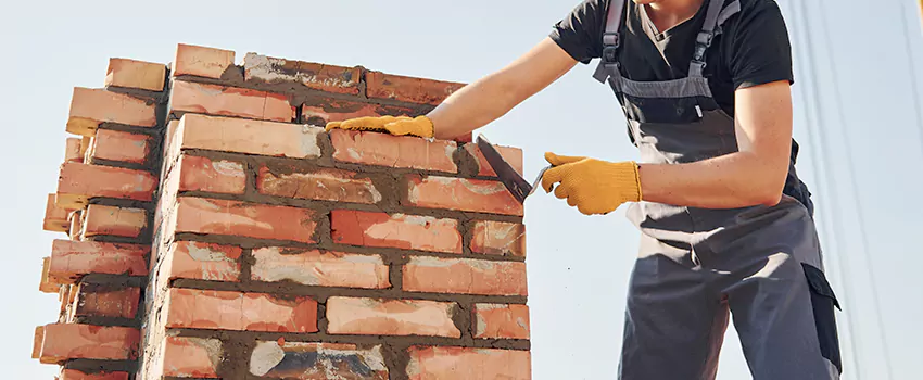 Repairing Cracked Porcelain Tiles for Fireplace in University Heights, Saskatchewan