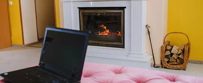 Valor Outdoor Gas Fireplace in University Heights, Saskatchewan