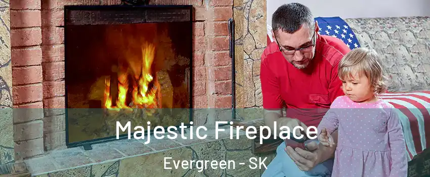  Majestic Fireplace Evergreen - SK