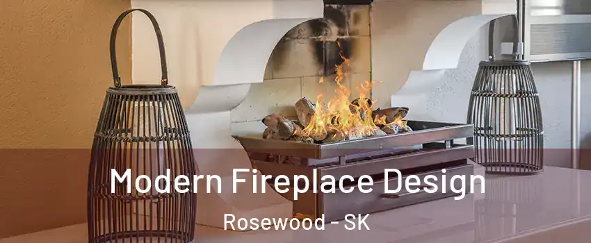  Modern Fireplace Design Rosewood - SK