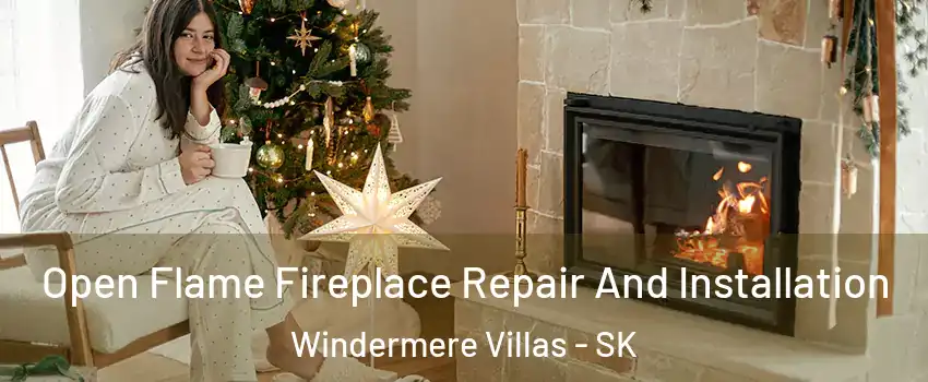  Open Flame Fireplace Repair And Installation Windermere Villas - SK