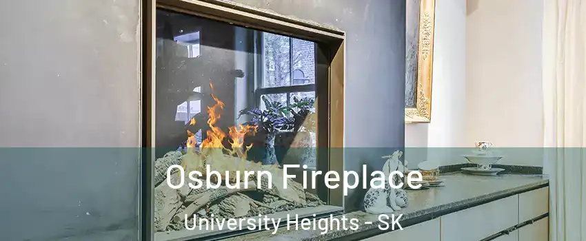  Osburn Fireplace University Heights - SK