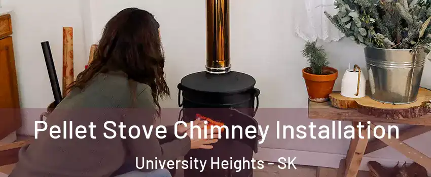  Pellet Stove Chimney Installation University Heights - SK