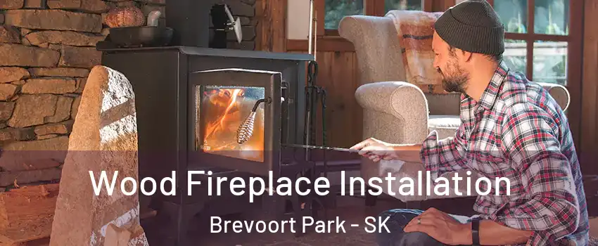  Wood Fireplace Installation Brevoort Park - SK