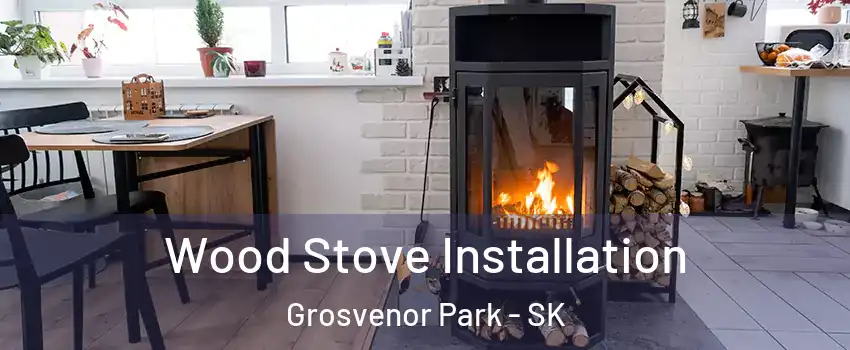  Wood Stove Installation Grosvenor Park - SK